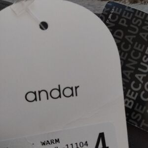 Andar Goddess Grey Ribbed Leggings